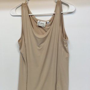 Large Tank Linea by Louis Dell'Olio Knit Tank Large Beige